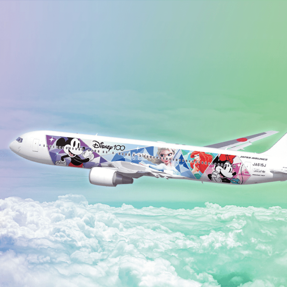 japan airlines announces disney 100th anniversary special aircraft featured image