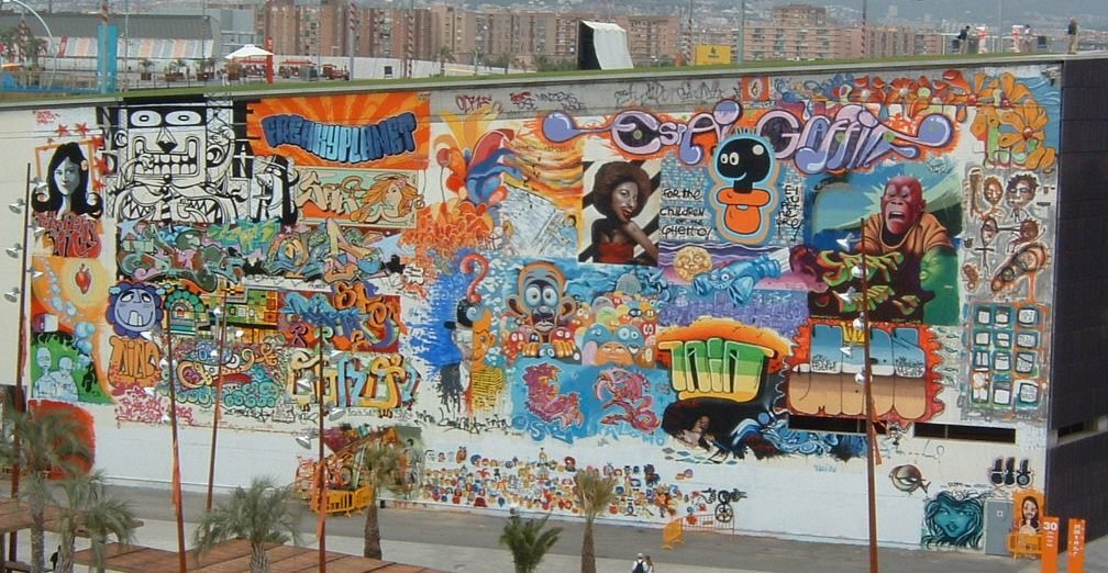 Arte urbano en Barcelona