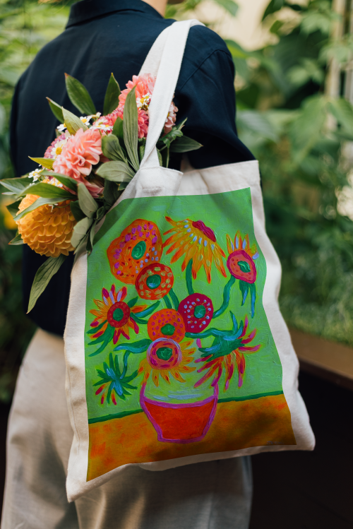 totebag girasoles